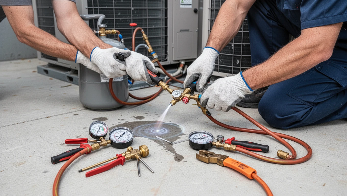 Refrigerant Leak Repair